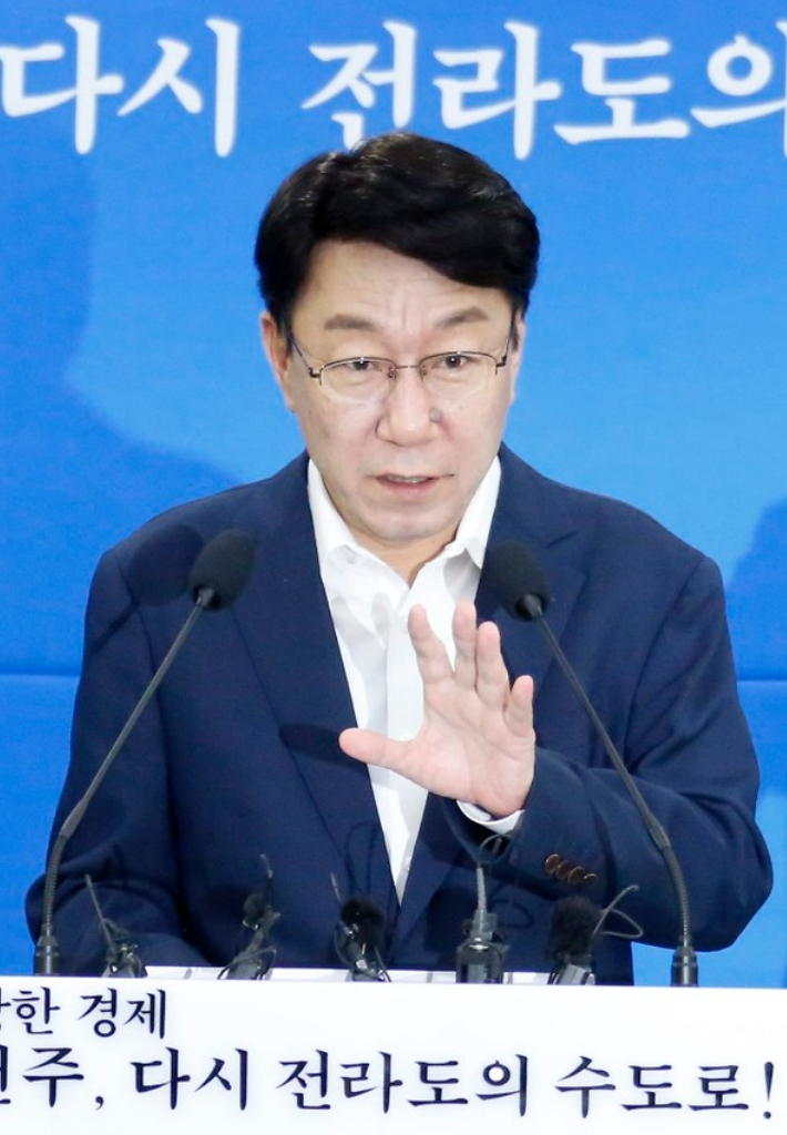 우범기 전주시장. 전주시 제공