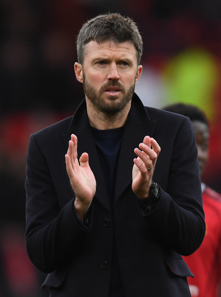 마이클 캐릭 감독. 연합뉴스