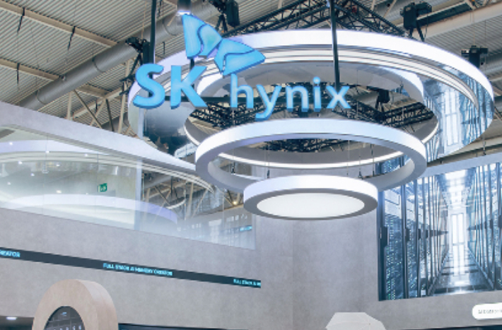 SK하이닉스 'MWC 2026' 전시관 전경. SK하이닉스 뉴스룸 제공
