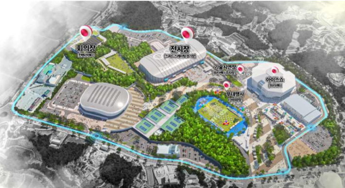 강릉 ITS 세계총회 행사장. 국토교통부 제공