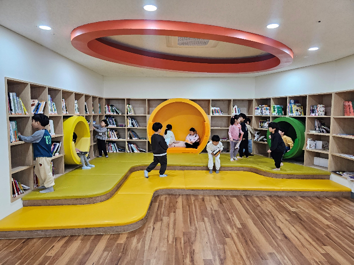 유아들의 안심 놀이 공간. 부산시교육청 제공