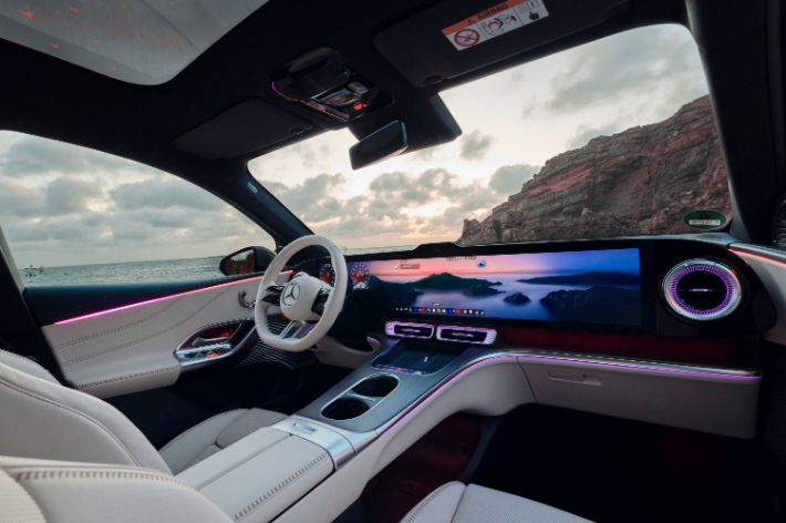 디 올-뉴 일렉트릭 GLC 실내. 벤츠코리아 제공