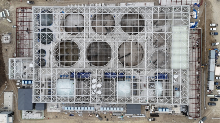 포항 '연어양식특화단지' 테스트베드 현장. 포항시 제공