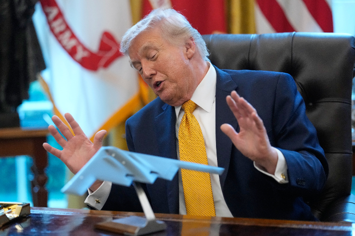 도널드 트럼프 미국 대통령. 연합뉴스