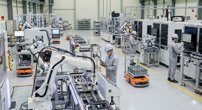 생성형 AI로 구현한 스마트공장. 경남도청 제공 