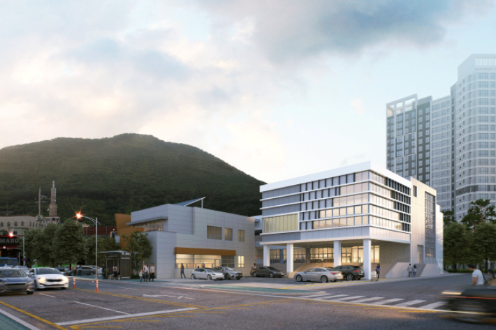 이달말 착공되는 물금읍 행정복지센터 별관 조감도. 양산시 제공