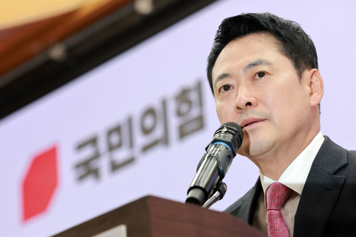 국민의힘 장동혁 대표. 연합뉴스