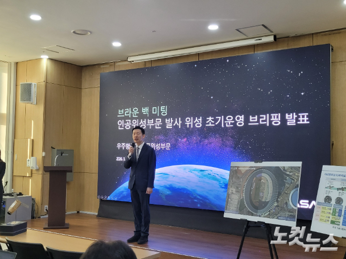 우주항공청 노경원 차장. 김기용 기자