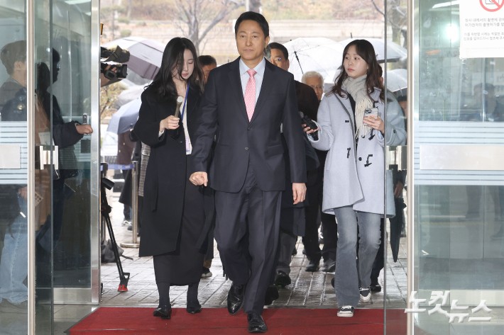 오세훈 2차 공판 출석