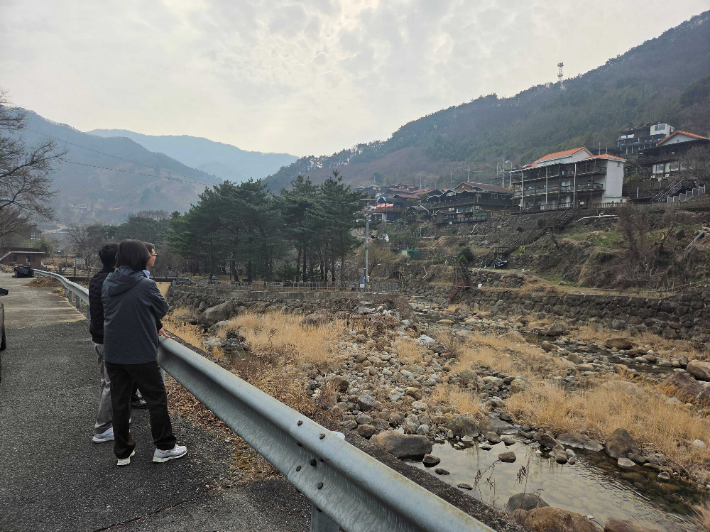 하천·계곡 불법 점용시설 현장점검. 전라남도 제공
