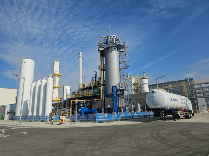 창원시 액화수소플랜트. 창원시 제공