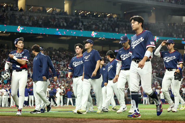 13일(현지시간) 미국 플로리다주 마이애미 론디포파크에서 열린 월드베이스볼클래식(WBC) 대한민국 대 도미니카공화국 준준결승전 모습. 연합뉴스