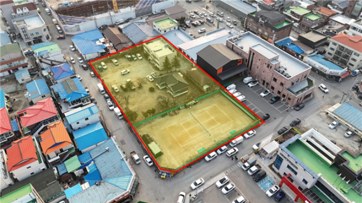 공영주차장 조성 부지. 강릉시 제공