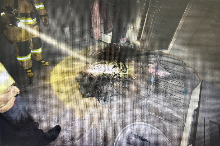 화재 모습. 대전소방본부 제공