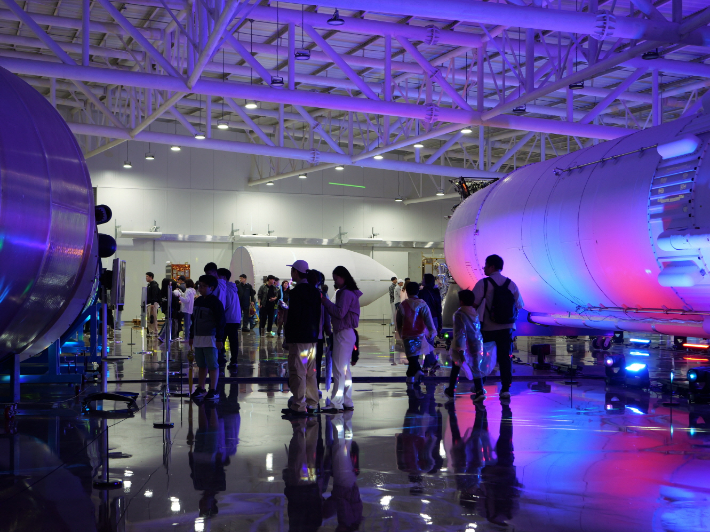 나로우주센터 실물체 전시관. 고흥군 제공