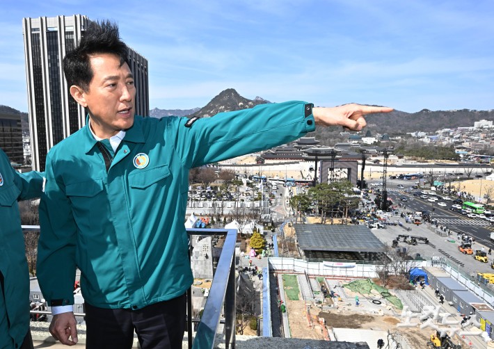 오세훈 서울시장 방탄소년단 공연 점검