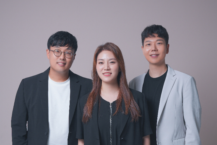 같이걸어가기(왼쪽부터 염평안, 조찬미, 임성규)