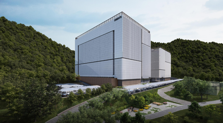 데이터센터 1단계 조감도. 강릉시 제공