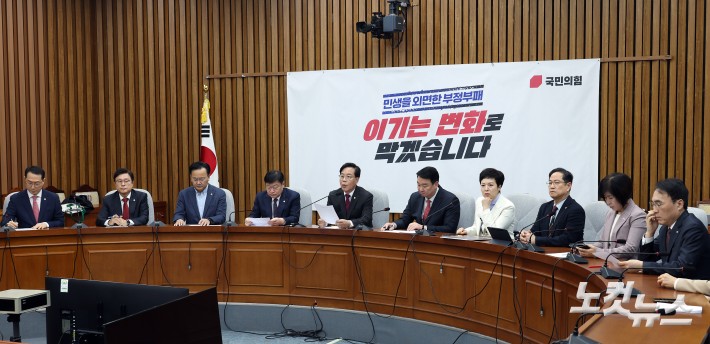 국민의힘 원내대책회의