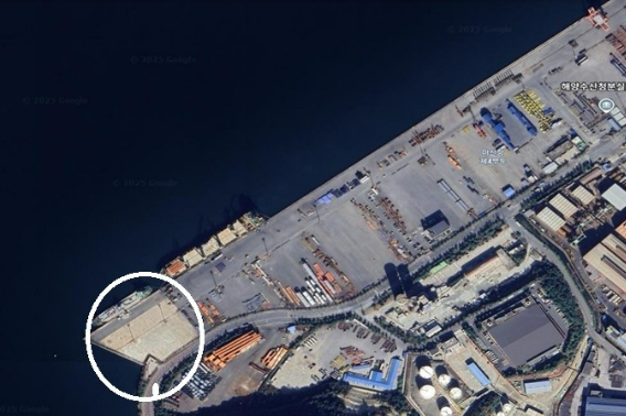 팬스타엔터프라이즈가 추가로 확보한 마산항 야적장. 팬스타 제공