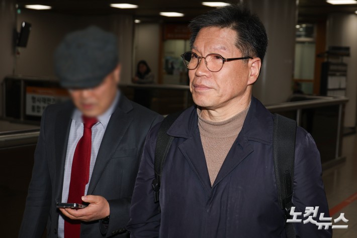 영장실질심사 출석한 김병헌 대표