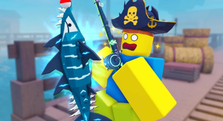 fisch 게임. 로블록스 홈페이지 화면 캡처