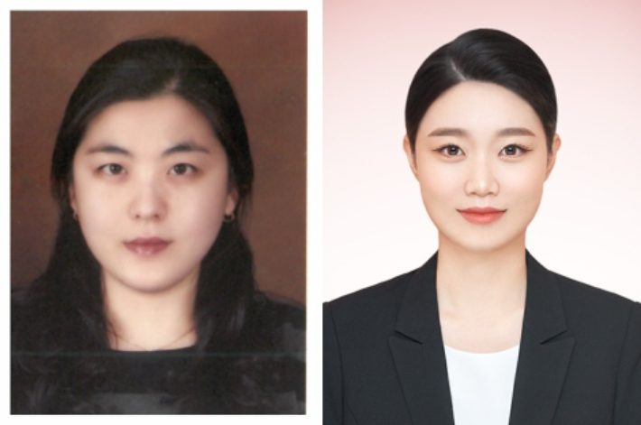 성인화(왼쪽)·박혜미 대리. 코레일 제공