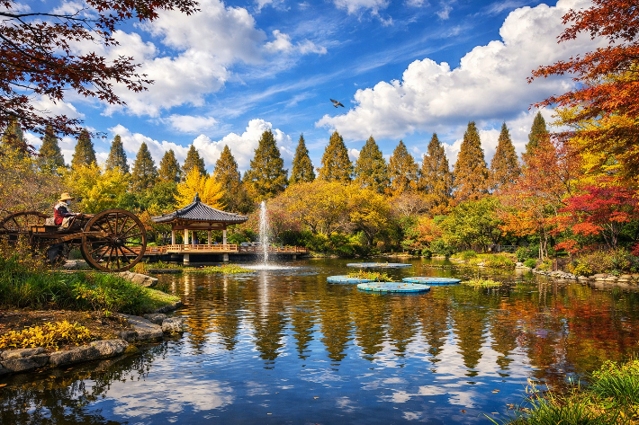 경남수목원. 경남도청 제공 