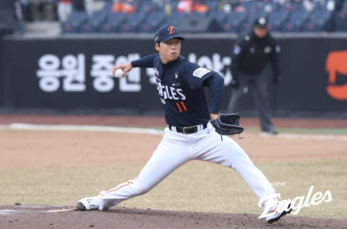 엄상백. 한화 이글스 제공