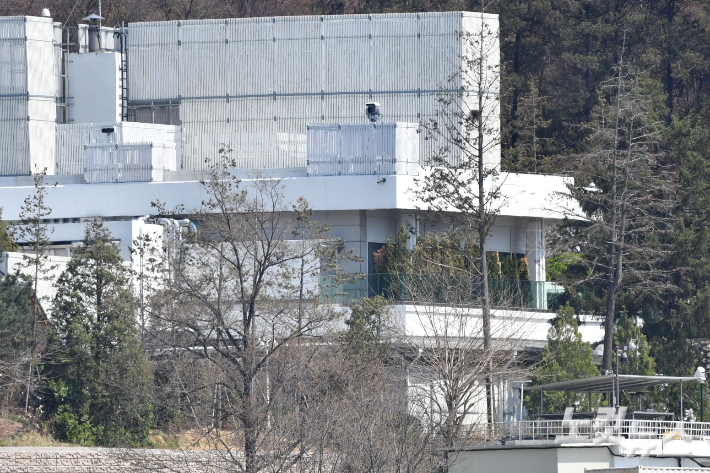 서울 용산구 윤 전 대통령 관저. 류영주 기자