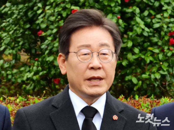 2024년 제76주년 제주4·3 희생자 추념식에 참석한 이재명 당시 더불어민주당 대표. 이인 기자