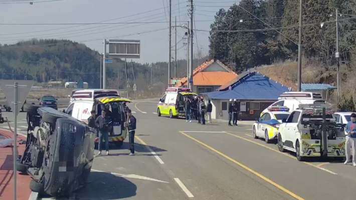 사고 현장. 전북소방본부 제공