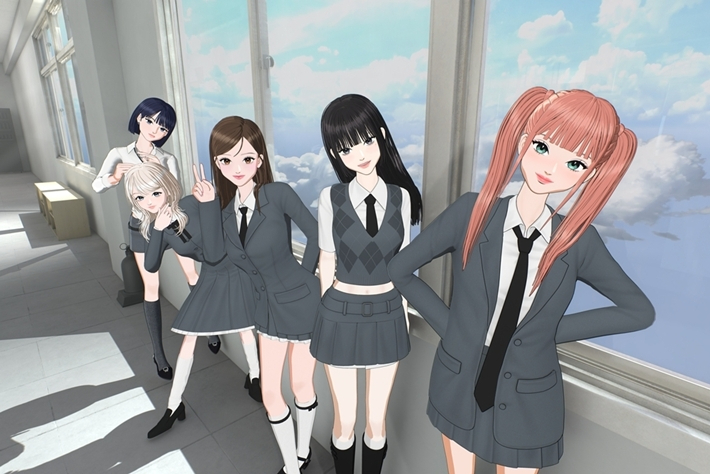 CBS노컷뉴스는 지난 22일 버추얼 걸그룹 오위스를 서면 인터뷰했다. 올마이애닉도츠 제공