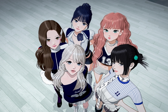 CBS노컷뉴스는 지난 22일 버추얼 걸그룹 오위스를 서면 인터뷰했다. 올마이애닉도츠 제공