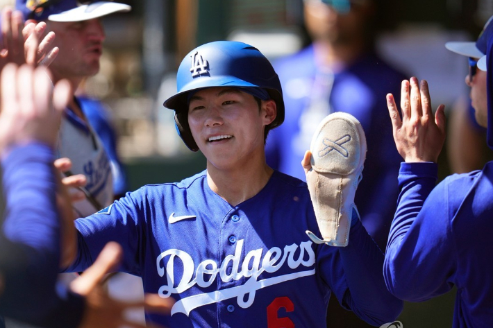 LA 다저스 김혜성. 연합뉴스 