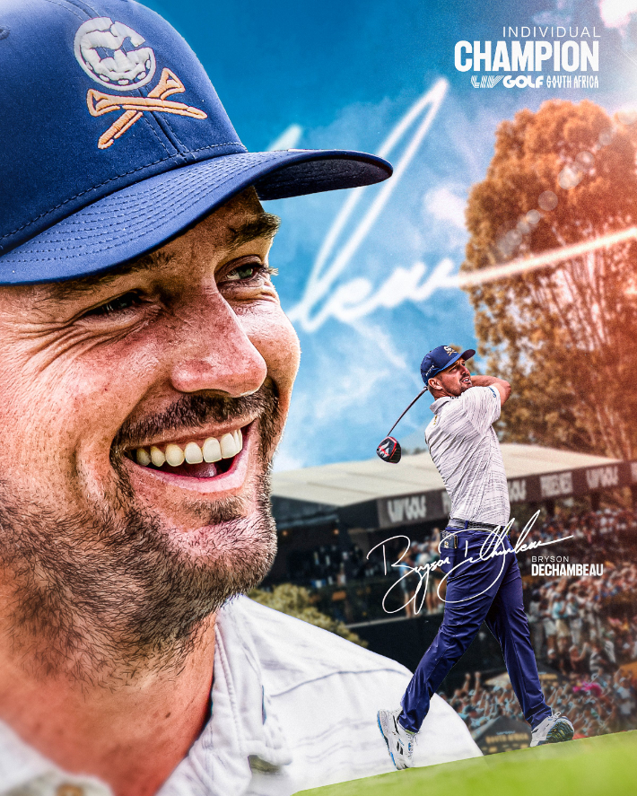 브라이슨 디섐보. LIV 골프 X