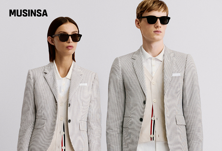 글로벌 럭셔리 브랜드 톰 브라운(Tom Browne)이 무신사에 공식 입점한다. 무신사 제공 