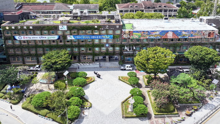 광주 북구청사 전경. 광주 북구 제공