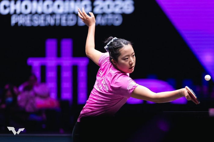 한국 탁구 스타 신유빈. WTT 인스타그램 캡처 