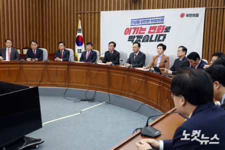 국민의힘 원내대책회의