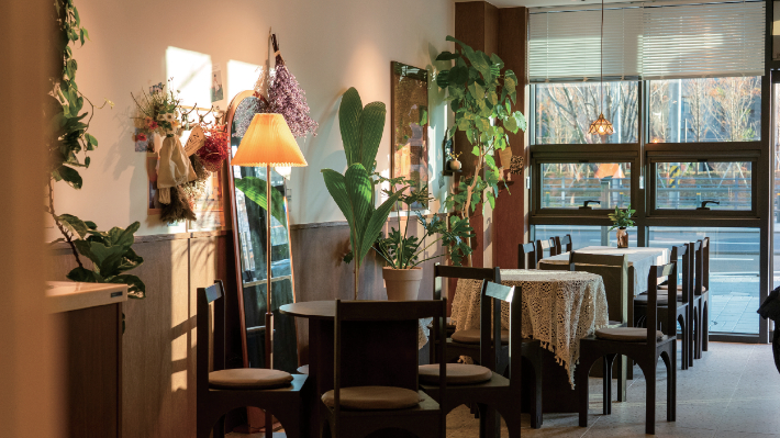 카페 프리헷의 내부 모습. 조순범 대표 제공