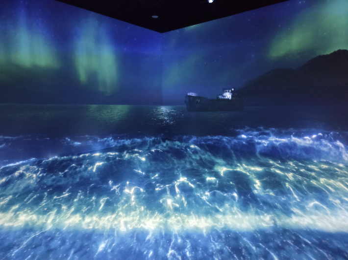 전시관 내 테마형 테험 공간. 영덕군 제공