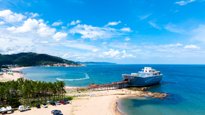 장사상륙작전 전승기념관. 영덕군 제공