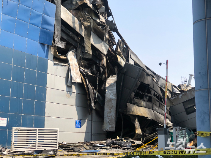 24일 대전 대덕구의 자동차 부품공장 안전공업. 20일 이곳에서 화재가 발생하면서 14명이 숨지고 60명이 다치는 등 74명의 사상자가 발생했다. 장세인 기자