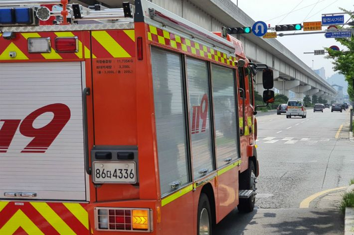 해당 기사와 관련이 없음. 경남소방본부 제공 