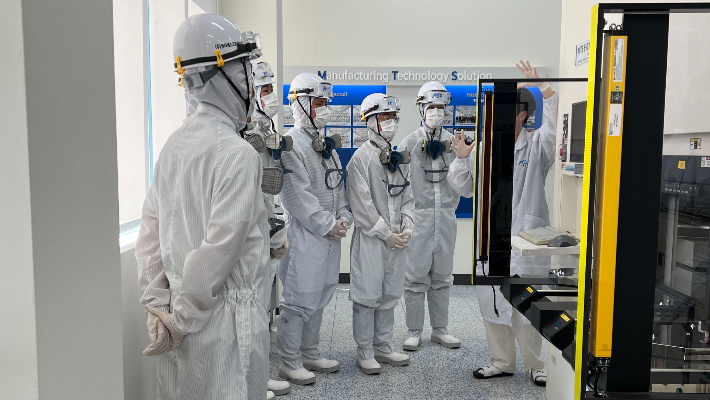 전남 직업계고 학생들이 현장 직무 교육을 받고 있다. 전라남도교육청 제공