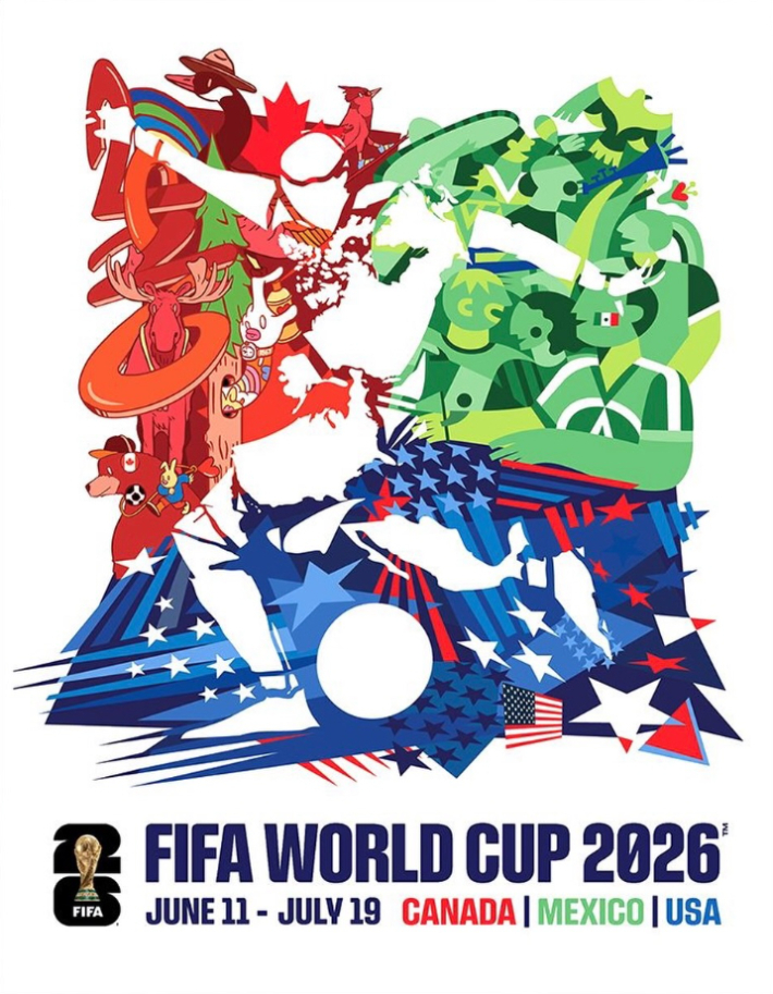 2026 북중미 월드컵 공식 포스터. FIFA 제공