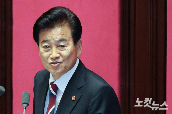 정동영 통일부 장관. 박종민 기자