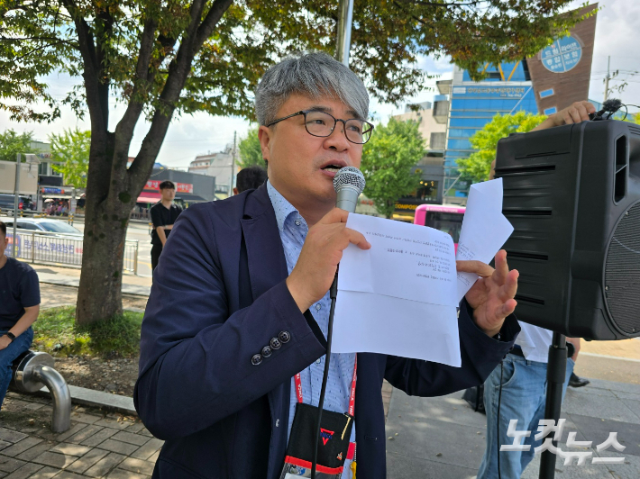 김석 순천YMCA 사무총장. 전남CBS