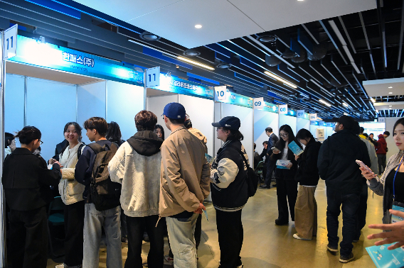 한림대 '2026 외국인 유학생 진학·취업박람회' 현장 모습. 한림대 제공